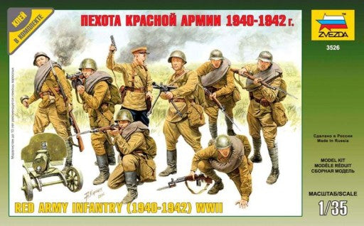 Zvezda Z3526 Red Army Infantry (1940-42) 35TH