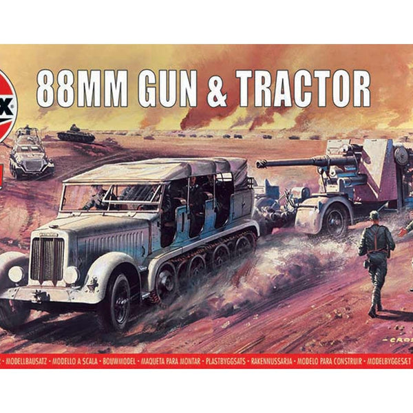AIRFIX A02303V 88mm Gun & Tractor