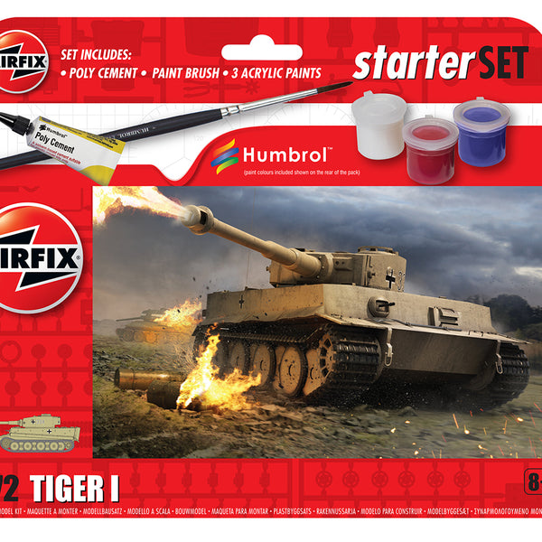 A55004 AIRFIX Small Starter Set NEW Tiger 1