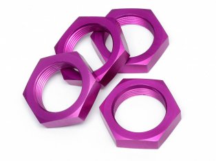 HPI 86468 WHEEL NUT 24MM (PURPLE/4PC)