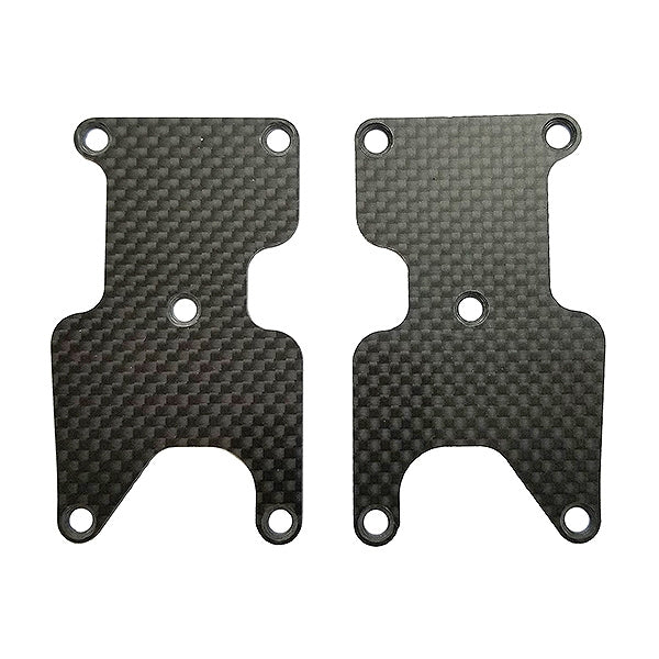 AS81436 TEAM ASSOCIATED RC8B3.2 FT REAR SUSPENSION ARM INSERTS CARBON 1.2MM