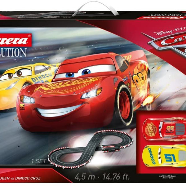 Carrera Evolution CA25226 Disney Day Cars 3 Racing System, 4.5M