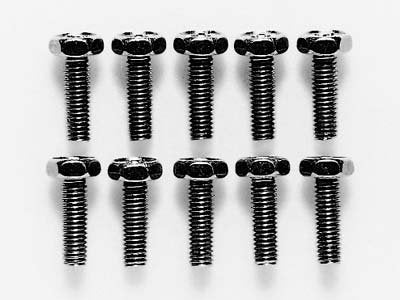 50580 TAMIYA 3X10mm HEX SCREW 10PCS