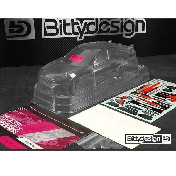 Bittydesign HC-M M Class 210-225mm Clear Bodyshell BD-FWD-HCM