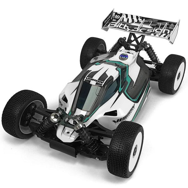 BD-VIS-MUGX8E Bittydesign VISION Mugen MBX8 ECO Pre cut Electric body-CLEAR