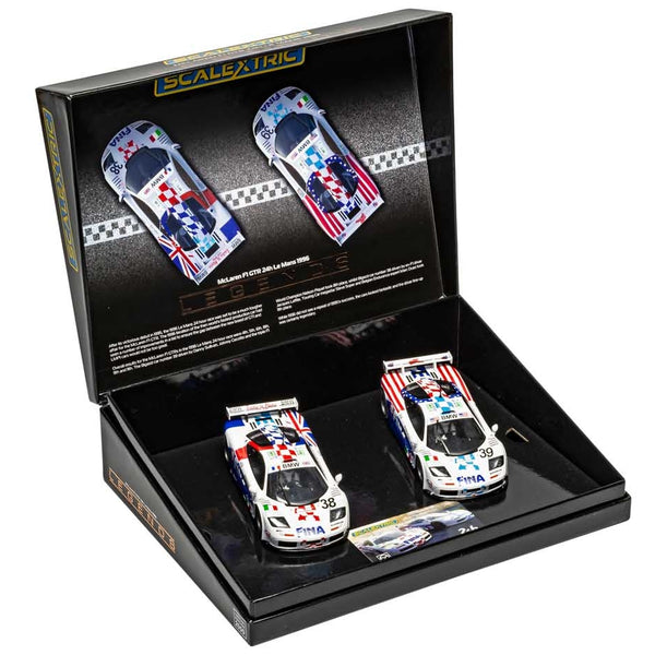 SCALEXTRIC C4012A McLaren F1 GTR Le Mans 1996 Twin Pack