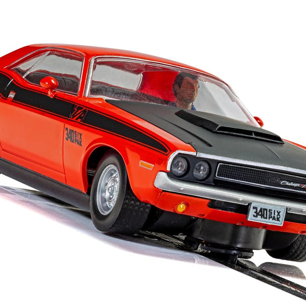 SCALEXTRIC C4065 Dodge Challenger - Red & Black
