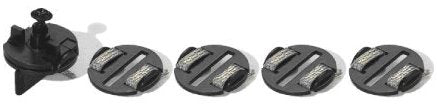 C8329 SCALEXTRIC GUIDE BLADE SCREW WITH BRUSHES 4-PLATES