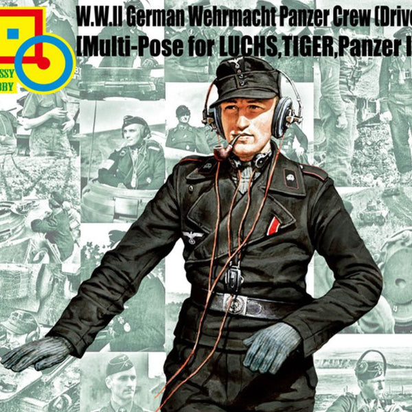 CLH 16004 -  WWII German Wehrmacht Panzer Crew (Driver)