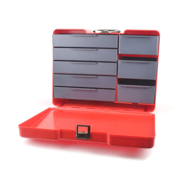 CR830 CORE RC POLYBUTLER PIT BOX - RED
