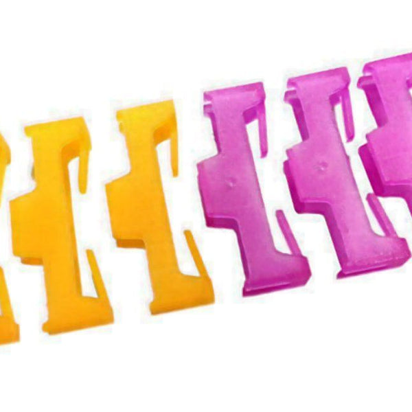 P-RMXSLL Ripmax Safety Lead Lock - Orange/Purple (Pack of 6)