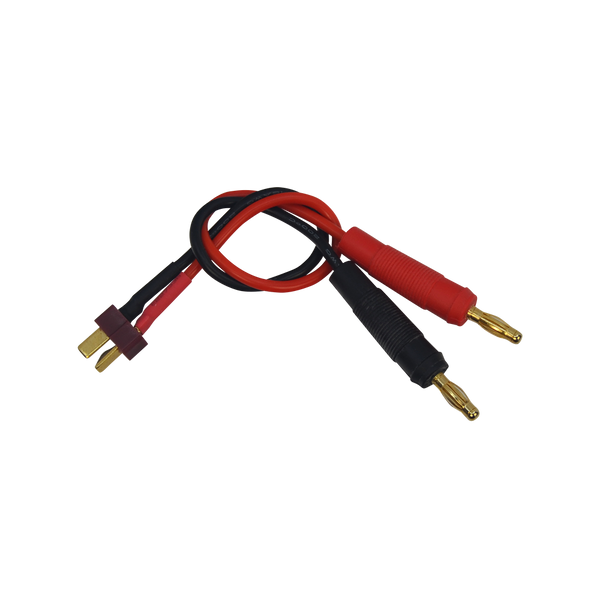 2638 OVERLANDER DEANS TO 4MM GOLD CONNECTORS CHARGE LEAD