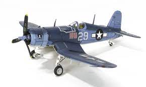 FOV812020A USMC Chance-Vought F4U-1D Corsair Fighter - Lt. Ira Kepford, VF-17 "Jolly Rogers", 1944 (1:72 Scale)