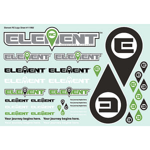 EL42133 ELEMENT RC ELEMENT DECAL SHEET