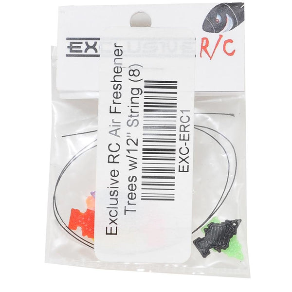 EXC-ERC-10-3000 Exclusive RC Air Freshener Trees w/12" String (8)