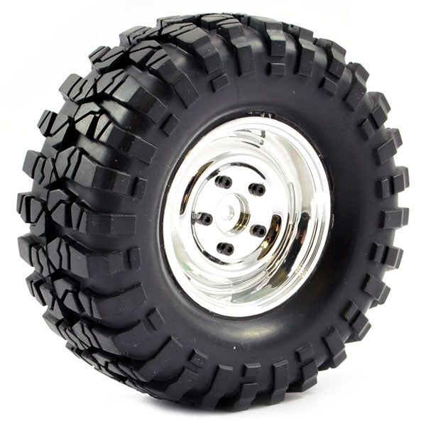 FAST1266C FASTRAX 10TH CRAWLER SAWBACK 1.9 SCALE WHEEL + 108MM TYRE
