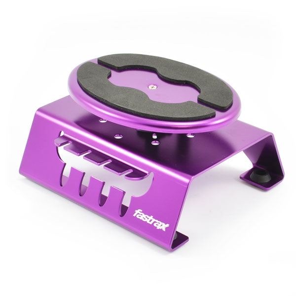 FAST407P PURPLE ALUMINIUM LOCKING ROTATING CAR FOR 10TH AND 8TH