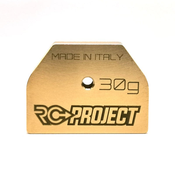 RC Project RCPJ-HB819-011 Front Chassis Weight 30g for HB Racing 819RS/819/817