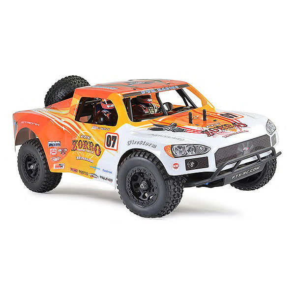 FTX5557WO FTX ZORRO 1/10 TROPHY TRUCK EP BRUSHLESS 4WD RTR-ORANGE/WHITE
