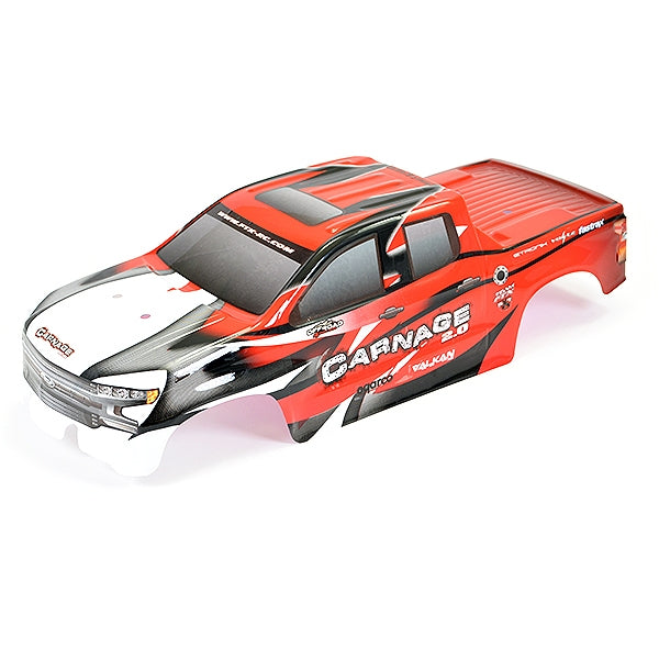 FTX6345R FTX CARNAGE 2.0 RED PRINTED BODYSHELL