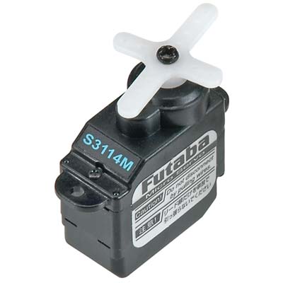 S3114M Futaba Micro High-Torque Servo w/Micro Plug