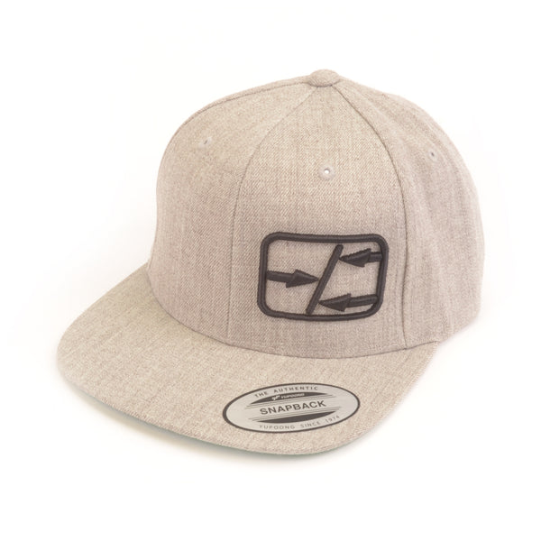SCHUMACHER SNAPBACK FLATBILL CAP HEATHER G360