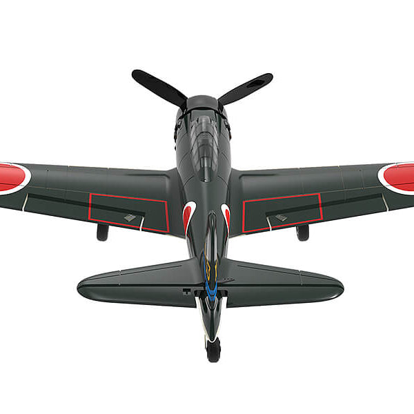 V761-15 VOLANTEX MITSUBISHI ZERO 4CH 400MM BRUSHED W/GYRO EPP RTF