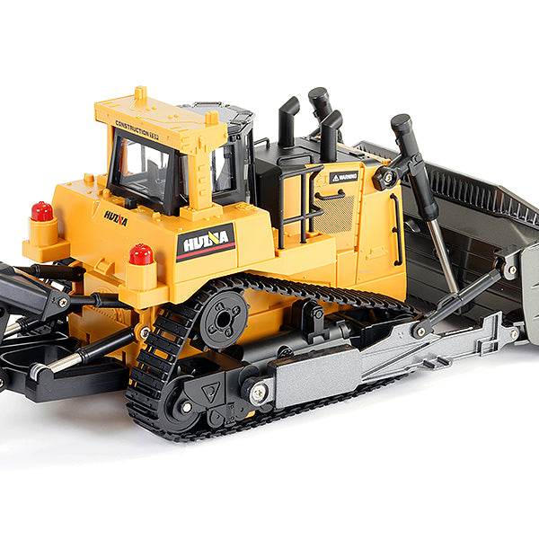 CY1569 HUINA 1/16 RC BULLDOZER 2.4G 9CH W/DIE CAST GRAB