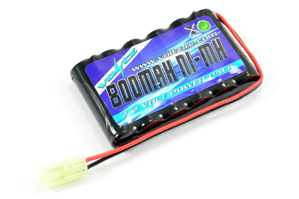 VZ0064 VOLTZ HOBBY 7.2V 800mah FLAT AA PACK MINI TAM PLUG(HE00011)