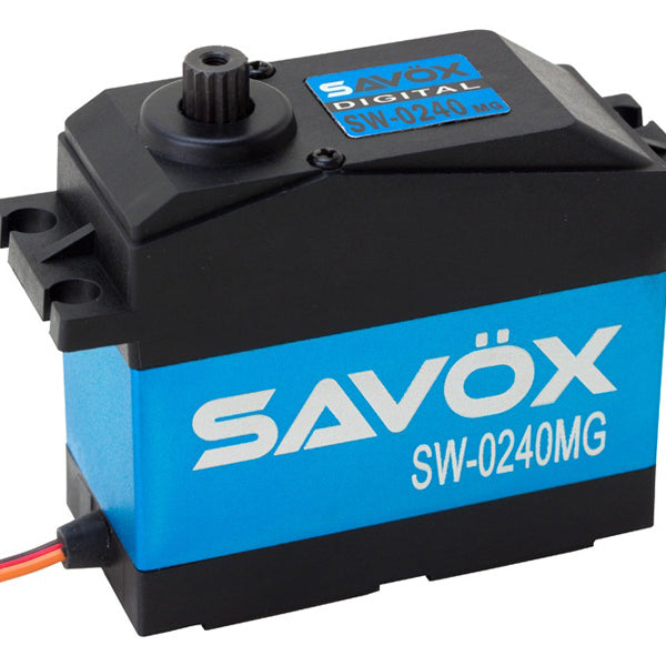 SAV-SW0240MG - SAVOX WATERPROOF JUMBO 'HIGH VOLTAGE' DIGITAL SERVO 35KG/0.15S@7.4V