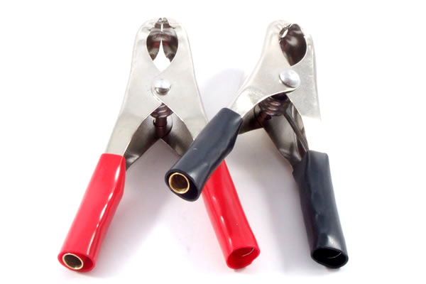 ET0618 ETRONIX CROCODILE CLIPS w/4mm CONNECTORS