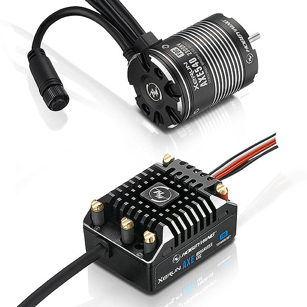HW38020253 - HOBBYWING XERUN AXE 540-2300KV FOC SENSORED B/LESS V1.1 COMBO
