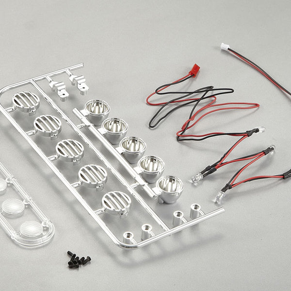 KB48511 - KILLERBODY CHROME SPOT LIGHTS W/LED UNIT SET (5)