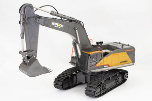 CY1592 HUINA 1/14TH RC EXCAVATOR 2.4G 22CH W/DIE CAST CAB, BUCKET