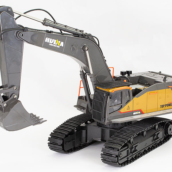 CY1592 HUINA 1/14TH RC EXCAVATOR 2.4G 22CH W/DIE CAST CAB, BUCKET