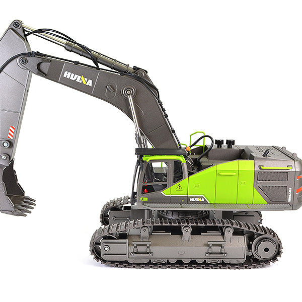 CY1593 HUINA 1/14TH EXCAVATOR DIECAST CAB/BUCKET, HI-TORQUE DIG SYSTEM