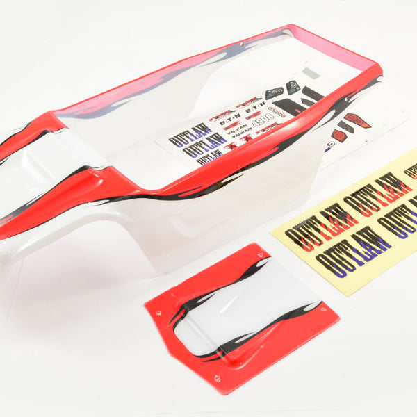 FTX8350R FTX OUTLAW BRUSHED RED BODY (UNCUT)