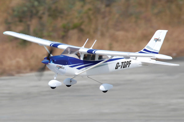 TGP0355B TOP GUN PARK FLITE CESSNA 182 SKYLANE RTF MODE 2 BLUE