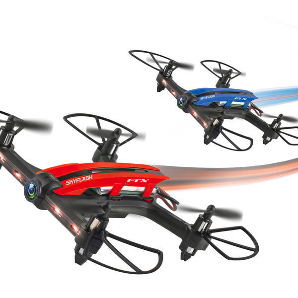 FTX0500 FTX SKYFLASH RACING DRONE SET w/GOGGLES, WIDE 720P, OBSTACLES