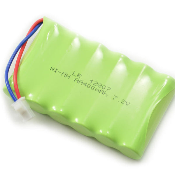 CYP1003 - HUINA 1550/1570/1577 BATTERY NIMH6cell 400mah SM PLUG WHITE