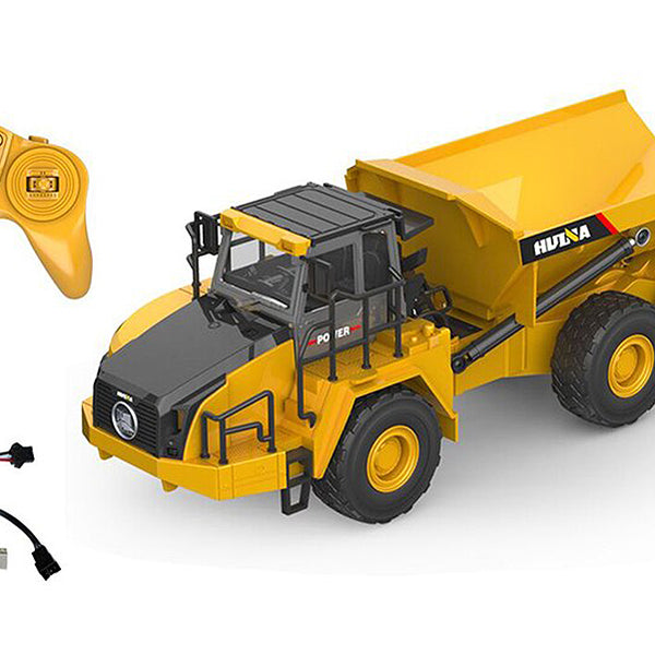 HUINA CY1568 1/24 RC ARTICULATED DUMP TRUCK 2.4G 9CH W/DIE CAST