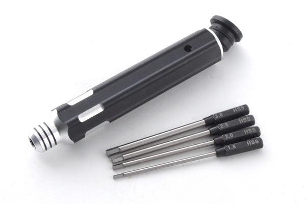 FAST618 Fastrax INTERCHANGABLE HEX DRIVER SET 1.5mm/2.0mm/2.5mm/3.0mm