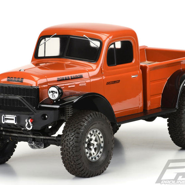 PL3499-00 - PROLINE 1946 DODGE POWER WAGON CLEAR BODY CRAWLER 313MM WB