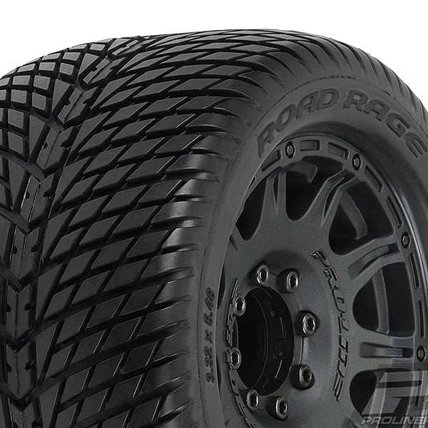 PROLINE ROAD RAGE 3.8" ON BLACK RAID 8X32 17MM HEX WHEEL PL1177-10