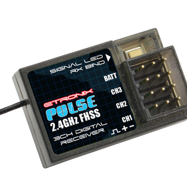 ET1152 ETRONIX PULSE FHSS RECEIVER 2.4GHZ FOR ET1106/ET1122
