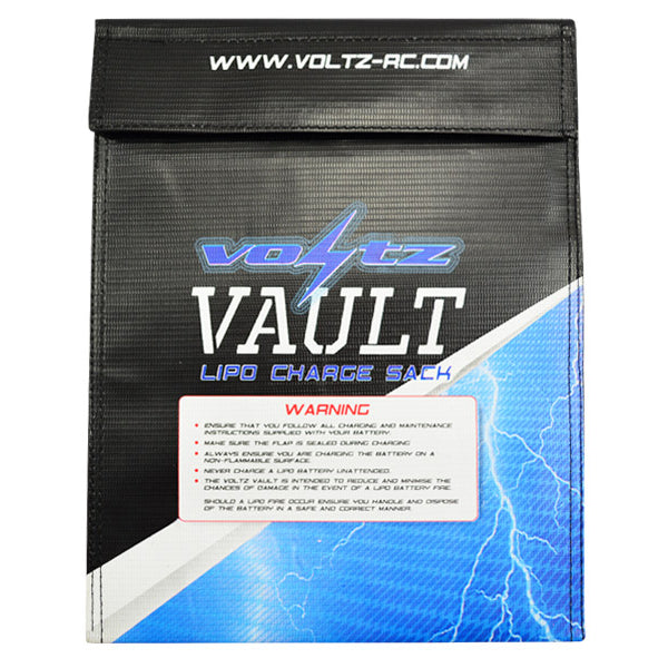 VZ1000 VOLTZ CHARGE VAULT LIPO SACK LARGE BAG 23cm x 30cm