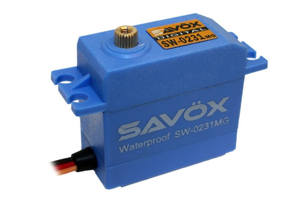 SAV-SW0231MG+ - SAVOX WATERPROOF DIGITAL SERVO 15KG/0.17S@6V - PLUS