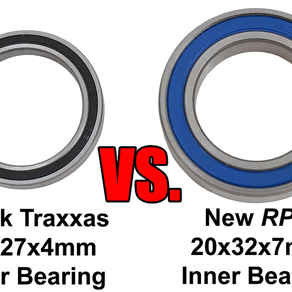 RPM80662 RPM TRAXXAS X-MAXX OVERSIZED FRONT AXLE CARRIERS BLACK