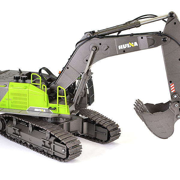 CY1593 HUINA 1/14TH EXCAVATOR DIECAST CAB/BUCKET, HI-TORQUE DIG SYSTEM