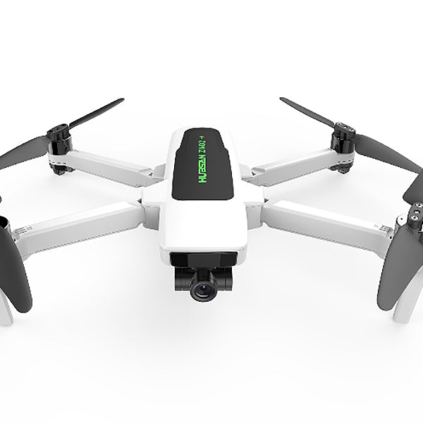 H517P-HIGH HUBSAN ZINO 2+ FOLDING DRONE W/STORAGE BAG & EXTRA BATTERY